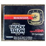 20 rnds Winchester BT 9mm Ammo