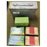 .30-06 Ammo & Brass in Steel Ammo Can