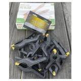 Paintbrushes and Clamps