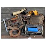 Tool Belt, Spotting Scope, Charger