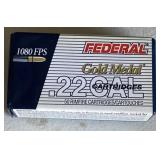 50 rnds Federal .22LR Gold Match Ammo