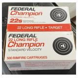 2 - Bricks Federal .22LR Ammo