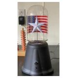 Americana Lighted Lamp