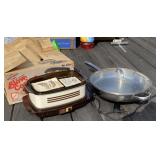 Electric Skillet and Slow Cooker