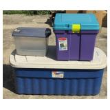 Storage Totes with Lids