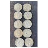 10 - Clad Kennedy Half Dollars