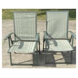 2 - Folding Lawn Chairs