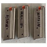 3 - Stainless Marlin Rifle Magazines