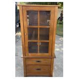 Curio Cabinet with Drawers