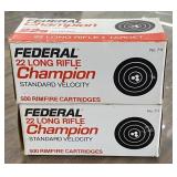 2 - Bricks Federal .22LR Ammo