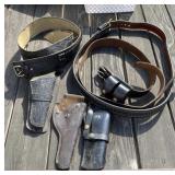Leather Holsters and Gun Belts