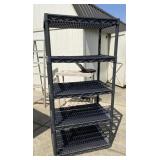 Plastic Garage Shelf