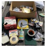 Box of Hardware, Wiring, Quick Clamp