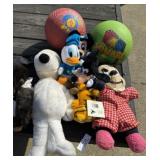 Plush Animals, Snoopy, Disney