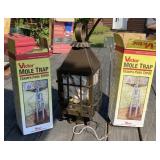 Post Lamp and Mole Traps