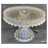 Fostoria American Pattern Cake Stand