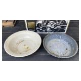 Granite and Stoneware Pans