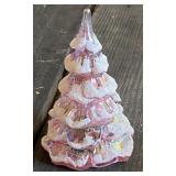 Fenton 6" Hand Painted Christmas Tree