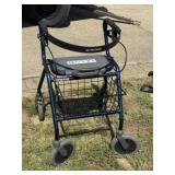 Mobility Walker with Hand Brakes