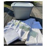 Tote with Linens
