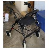Mobility Walker with Hand Brakes