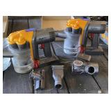 2 - Dyson Hand Vacs