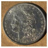 1885 Morgan Silver Dollar