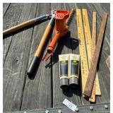 Yardsticks, John Deere Grease, Pruners