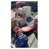 Radio Flyer Scooter and Helmet