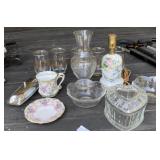 Pattern Glass, Mustache Cup & More