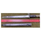 Unknown Bayonet & Metal Sheath