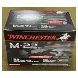 1000 rnds Winchester M-22 .22 LR Ammo
