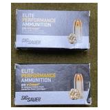 100 rnds Sig Sauer 9mm Ammo