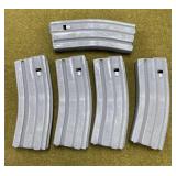5-20 rnd AR-15 Magazines