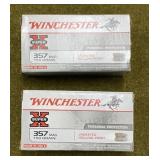 100 rnds Winchester .357 Mag Ammo
