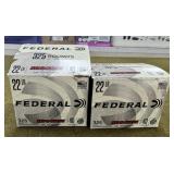 650 rnds Federal .22 LR Ammo