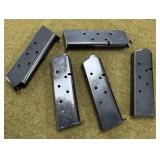5-7 rnd 1911 .45 Auto Magazines