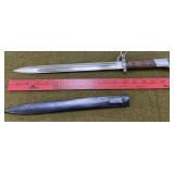 Unknown Bayonet & Metal Sheath