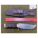 Schrade Sheath Knife & Leather Sheath