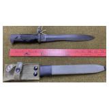 Spanish Military Bayonet & Plastic Sheath