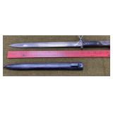 Unknown Bayonet & Metal Sheath