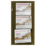 666 rnds Winchester .22 LR Ammo
