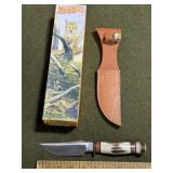 Marbles Bison Knife with Sheath