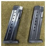 2-17 rnd S&W 9mm Magazines