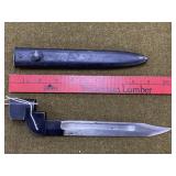 British Military Blade Bayonet & Metal Sheath
