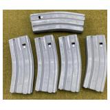 5-20 rnd AR-15 Magazines