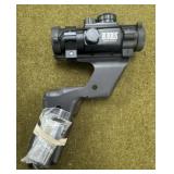 Handgun Scope Mount & Burris Red Dot Sight