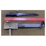 Spanish Military Bayonet & Plastic Sheath