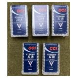 250 rnds CCI Stinger .22 LR Ammo