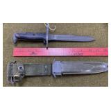 Unknown Bayonet & Plastic Sheath